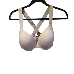 SPANX Cream Cross Back Bra